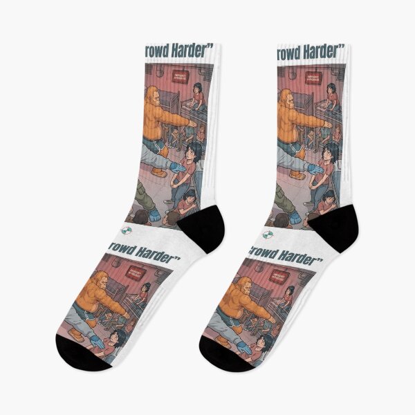 Item preview, Emergency Bunker Breathwork - Funny Bigfoot Yoga & Zen Crowd Graphic designed and sold by Whimsy Trail Co.