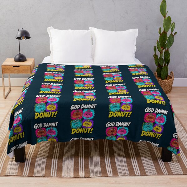 Item preview, Goddammit Donut Pop Art designed and sold by EEBSdesigns.