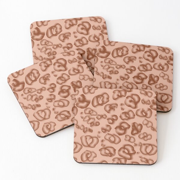 Item preview, Warm Terracotta Leopard Print  designed and sold by wissal.studio.