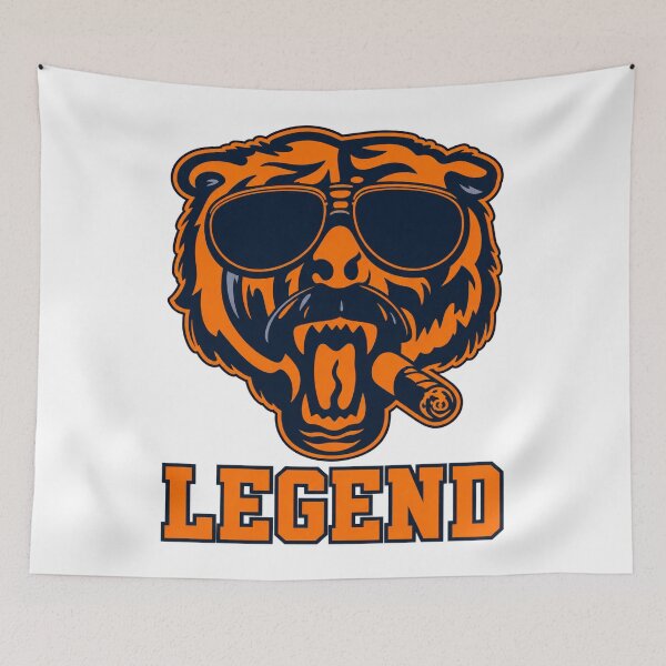 Item preview, Chicago-Bear Legend Iron Mike Ditka Smoking Cigar designed and sold by dartoffofo⭐⭐⭐⭐⭐.