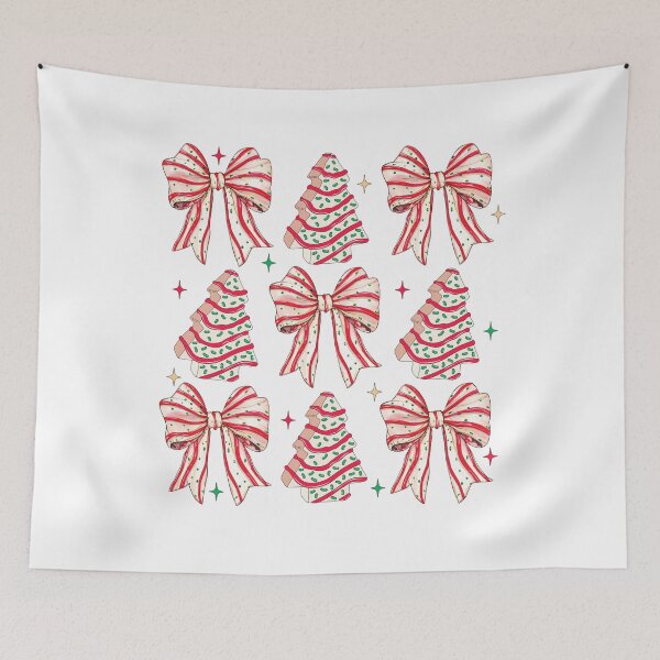 Item preview, Christmas Tree Cakes and Festive Bows designed and sold by ACozyChaos.