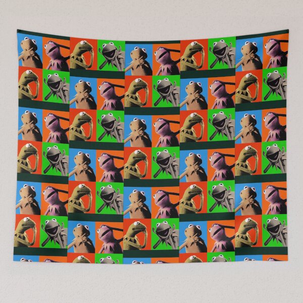 Item preview, Green Frog Four Panels Pop designed and sold by juanafree.
