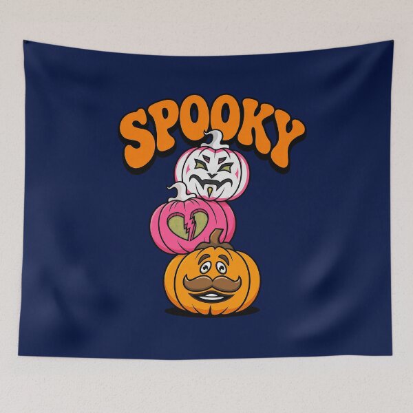 Item preview, Spooky Jack O Lantern Pumpkin Halloween Vintage designed and sold by cleopatrareid.