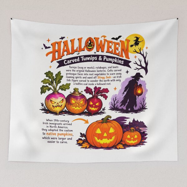 Item preview, Stingy Jack and the History of Turnip Lanterns designed and sold by ritusdesigns.