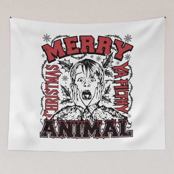 Item preview, Home Alone Merry Christmas Ya Filthy Animal Retro Movie Quote designed and sold by Jessi-Scott-Art.