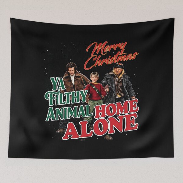Item preview, Home Alone Merry Christmas Ya Filthy Animal designed and sold by Jessi-Scott-Art.