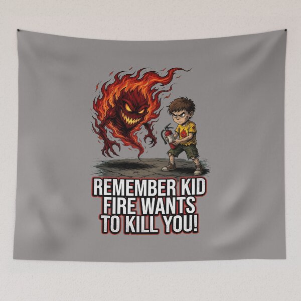 Item preview, Remember Kid Fire Wants To Kill You Shirt-13 designed and sold by GeoffreyETilton.