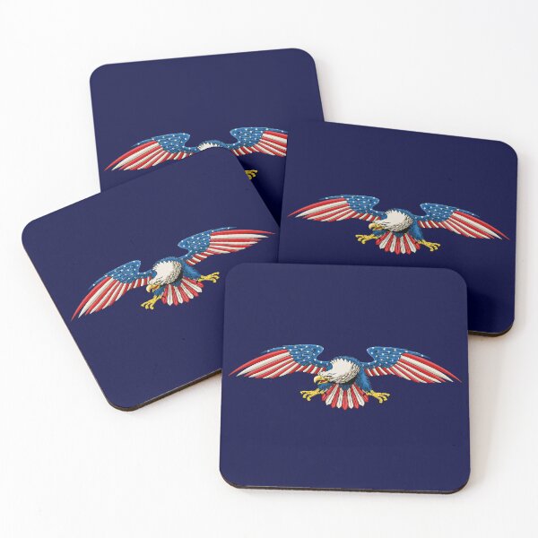 Item preview, Murica: Fourth of July Freedom Eagle American Flag Design designed and sold by SeriouslyArtistical.