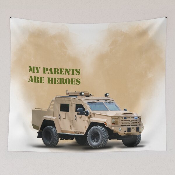 Item preview, My Parents are heroes designed and sold by MyBottomShelf.