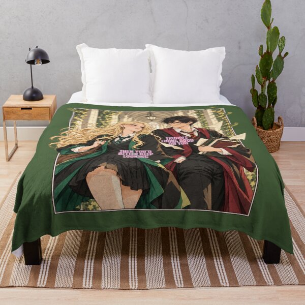 Item preview, Carina Malfoy Trouble Looks Good On You Print designed and sold by Coloor.