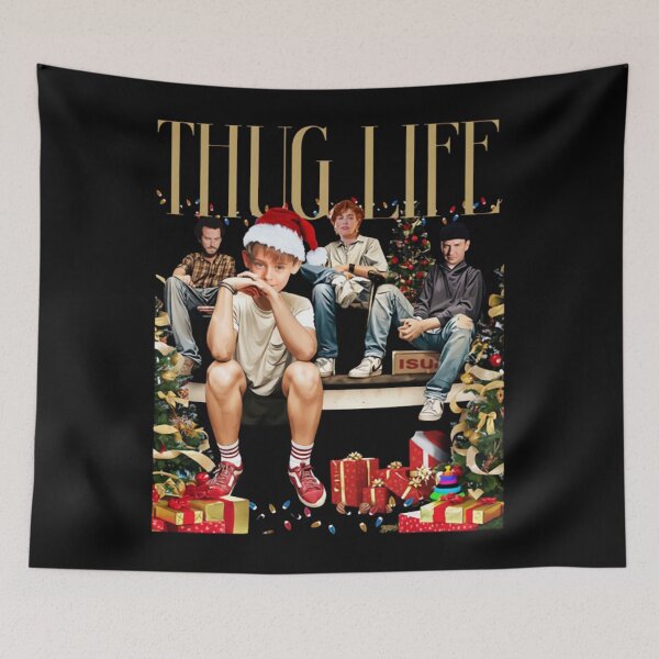 Item preview, Home Alone Thug Life Funny Christmas Parody designed and sold by Jessi-Scott-Art.