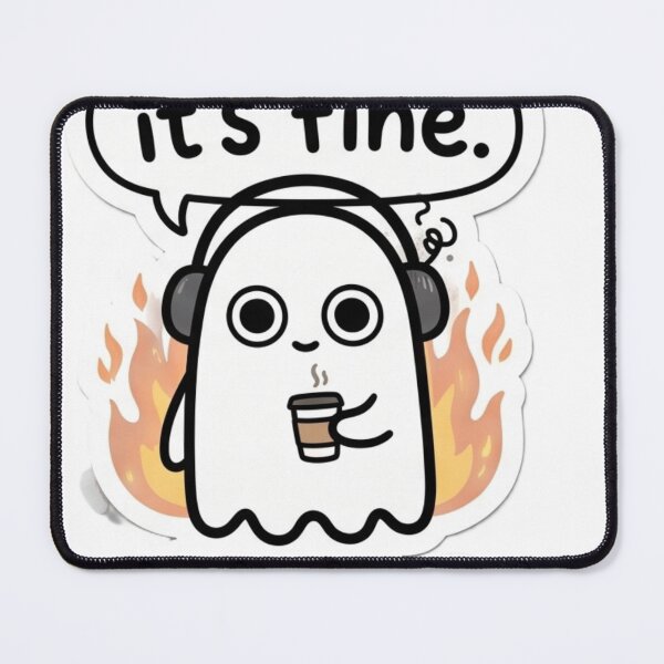 Item preview, Its Fine Im Fine Everything Is Fine Ghost designed and sold by Purplippie.