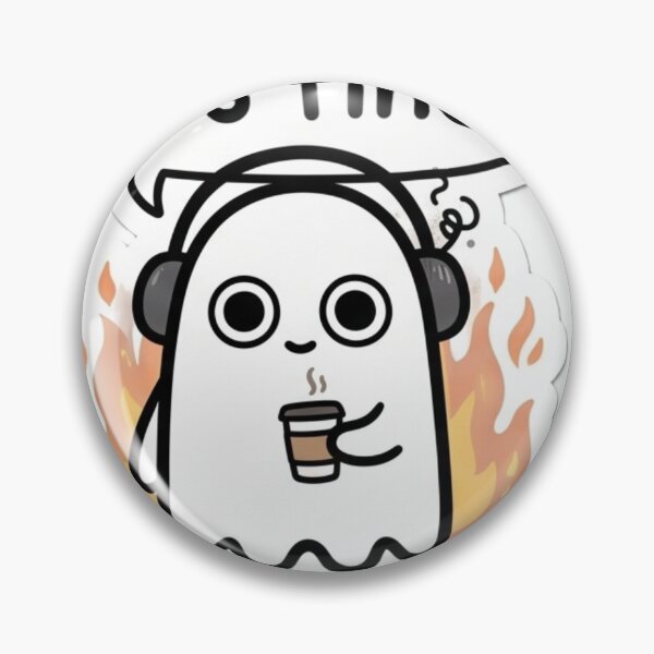 Item preview, Its Fine Im Fine Everything Is Fine Ghost designed and sold by Purplippie.