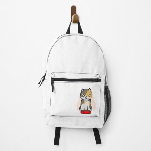 Item preview, Patient Calico Cat Waiting for Dinner designed and sold by BrightVibeStore.