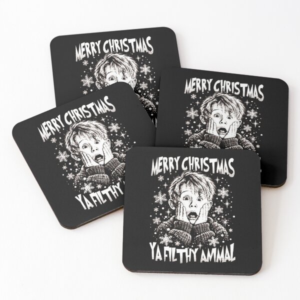 Item preview, Merry Christmas Ya Filthy Animal designed and sold by Jessi-Scott-Art.