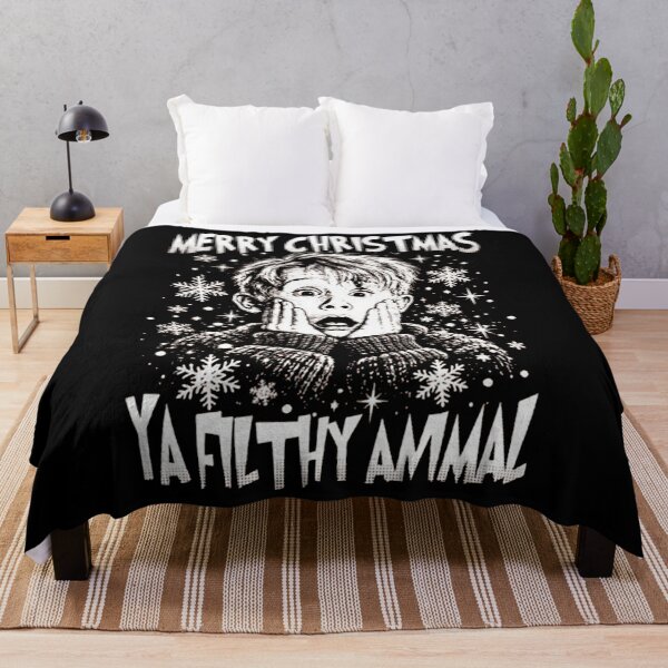 Item preview, Merry Christmas Ya Filthy Animal designed and sold by Jessi-Scott-Art.