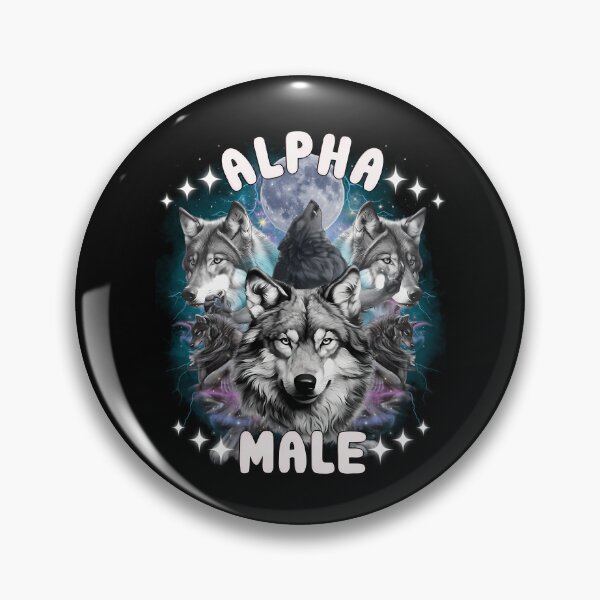 Item preview, Alpha Male Wolf Vintage 90S Wolf designed and sold by kysen-redmo.