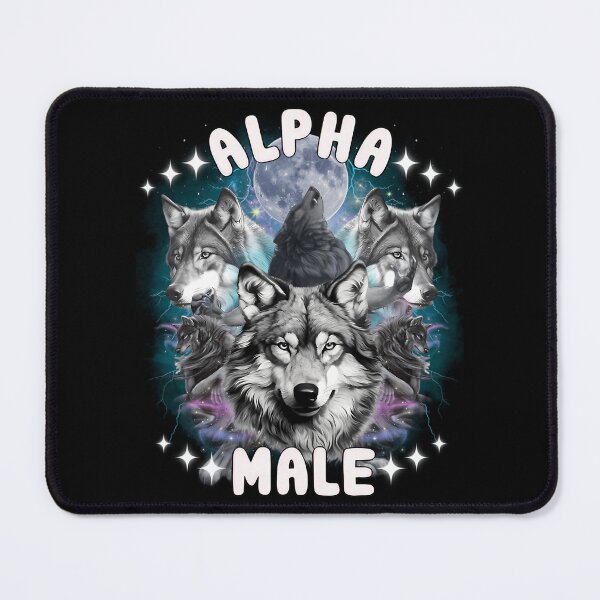 Item preview, Alpha Male Wolf Vintage 90S Wolf designed and sold by kysen-redmo.