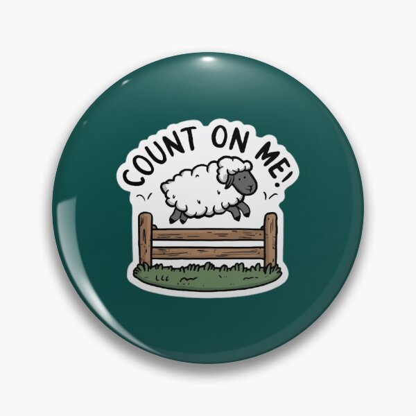 Item preview, sheep jumping over a fence Oversized  designed and sold by FamilyBestGifl.