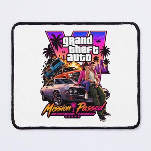 Item preview, GTA 6 Mission Passed, Grand Theft Auto VI , Jason Lucia Vice City Graphic designed and sold by bernatwert9.