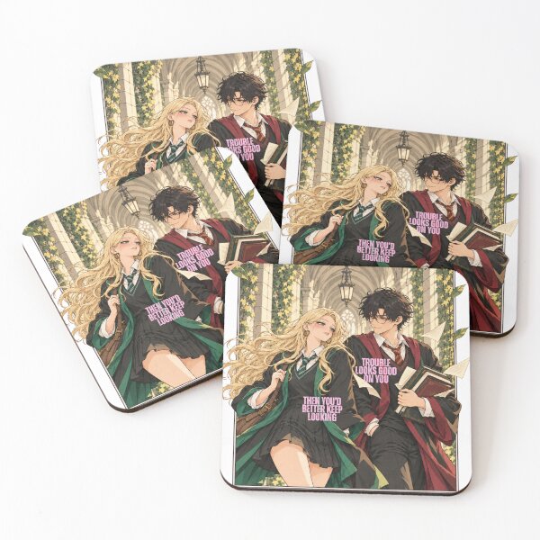 Item preview, Carina Malfoy Trouble Looks Good On You Print designed and sold by Coloor.