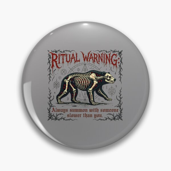 Item preview, Reminder_ Hike With Slower Person Bear-11 designed and sold by MaxineRHayes.