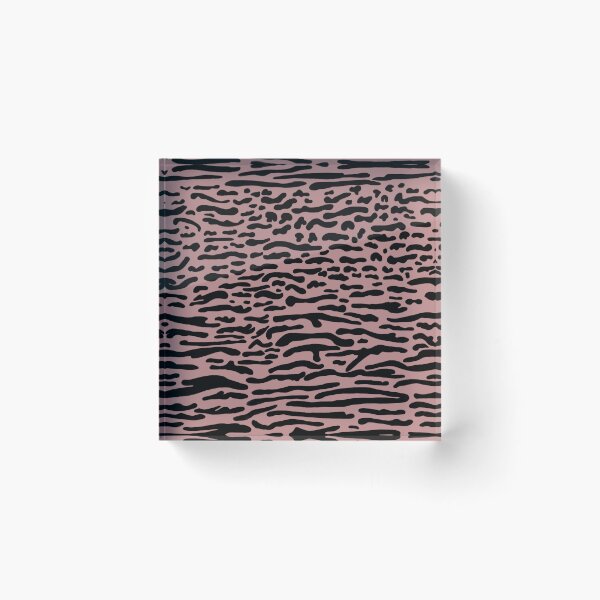 Item preview, Muted Rose & Black Abstract  designed and sold by wissal.studio.
