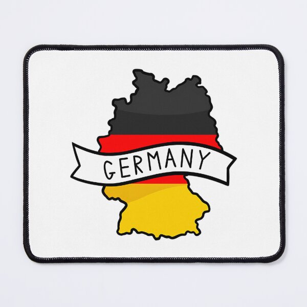 Item preview, Germany Flag Map Sticker designed and sold by aiyasm-ilawa.