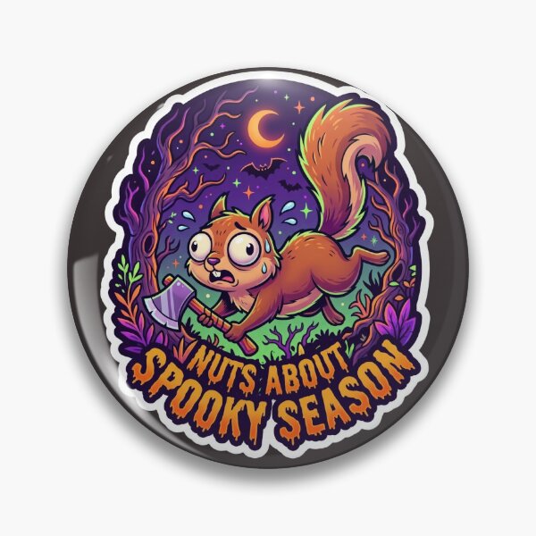 Item preview, Nuts About Spooky Season Funny Squirrel Halloween designed and sold by JunTheK.