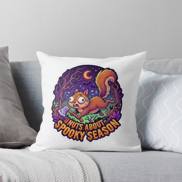 Item preview, Nuts About Spooky Season Funny Squirrel Halloween designed and sold by JunTheK.