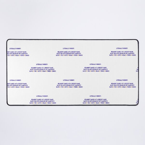 Item preview, Belmont Cameli At A Hockey Game designed and sold by tayla-worrells.