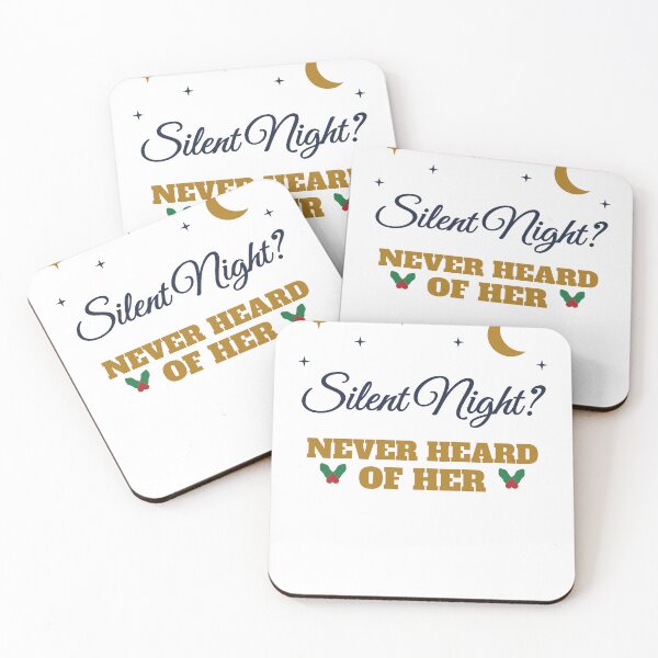 Item preview, Silent Night Never Heard of Her Christmas Humor Light designed and sold by maxwang0802.