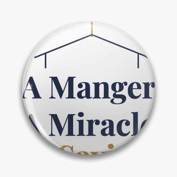 Item preview, A Manger A Miracle A Savior Luke 2:11 (Light Edition) designed and sold by maxwang0802.