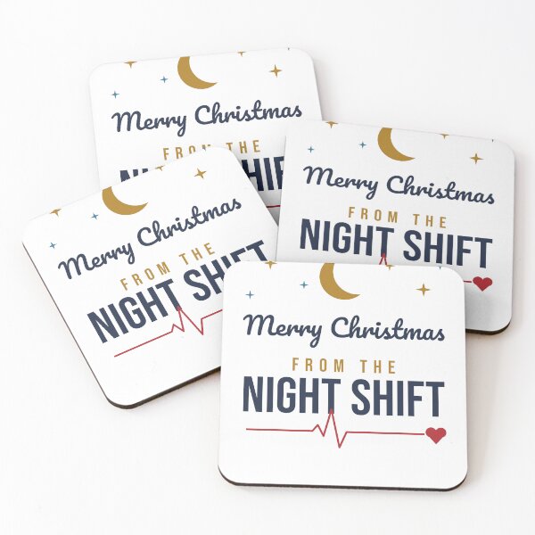 Item preview, Merry Christmas From the Night Shift (Light Edition) designed and sold by maxwang0802.