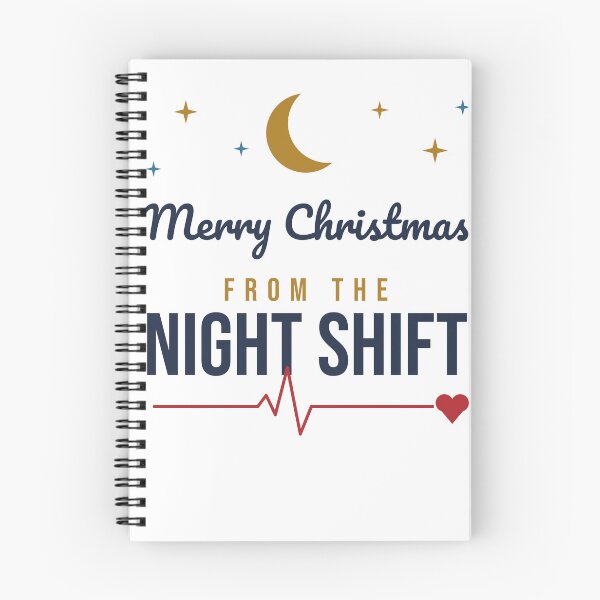 Item preview, Merry Christmas From the Night Shift (Light Edition) designed and sold by maxwang0802.