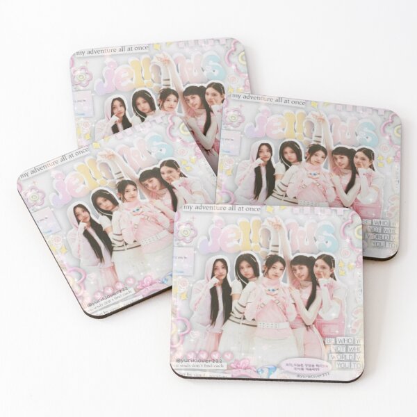 Item preview, ILLIT Pink Kawaii Y2K Kpop Collage designed and sold by KryaArts27.