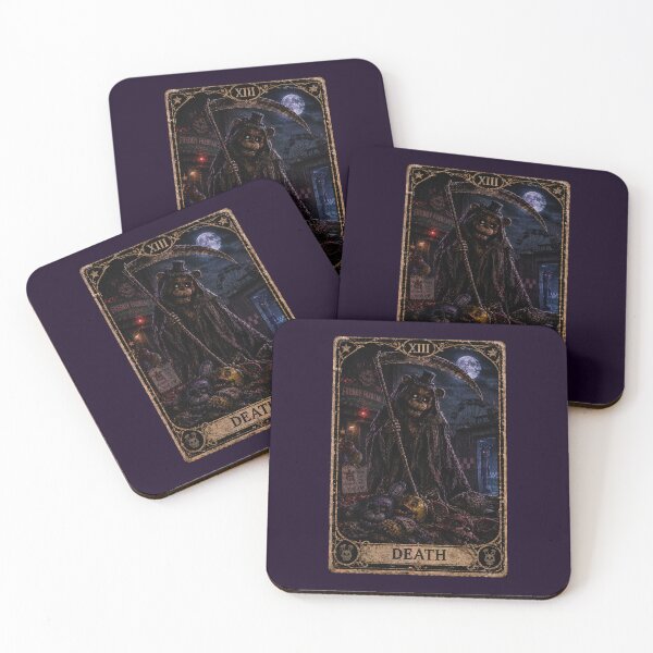 Item preview, FNAF Five Nights At Freddy's tarot card inspired of death designed and sold by Casey Spade Creations.