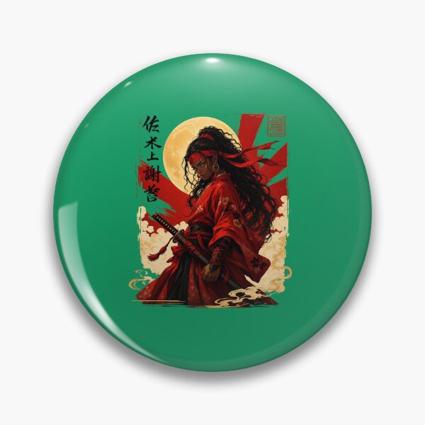 Item preview, Red Samurai Warrior designed and sold by ArtByLyon.