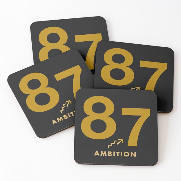 Item preview, 87 Ambition – Dark Luxury Numerology Symbol designed and sold by CHANCHANAI.