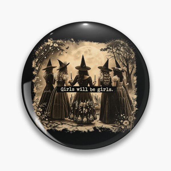 Item preview, Halloween Witches Gathering Under Full Moon designed and sold by Daisy Grimes.