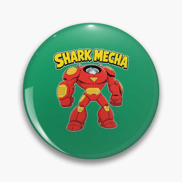 Item preview, Shark Mecha Robot designed and sold by ArtByLyon.