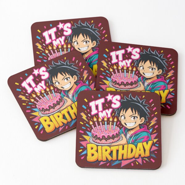 Item preview, It's My Birthday Hero Cake Retro Comic designed and sold by calanthaalva.