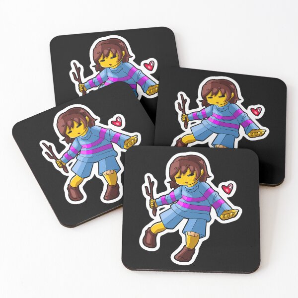 Item preview, Human (Frisk) Sticker designed and sold by risaka-glenia.