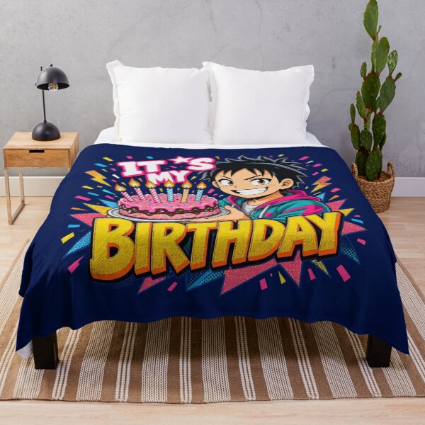 Item preview, It's My Birthday Hero Cake Retro Comic designed and sold by calanthaalva.