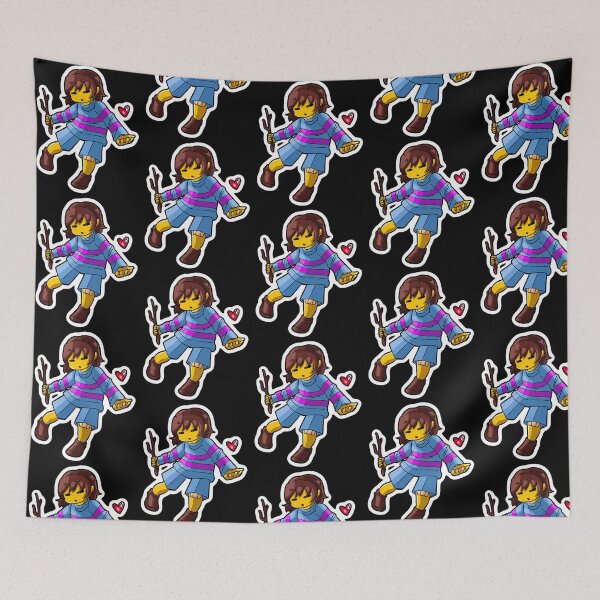 Item preview, Human (Frisk) Sticker designed and sold by risaka-glenia.
