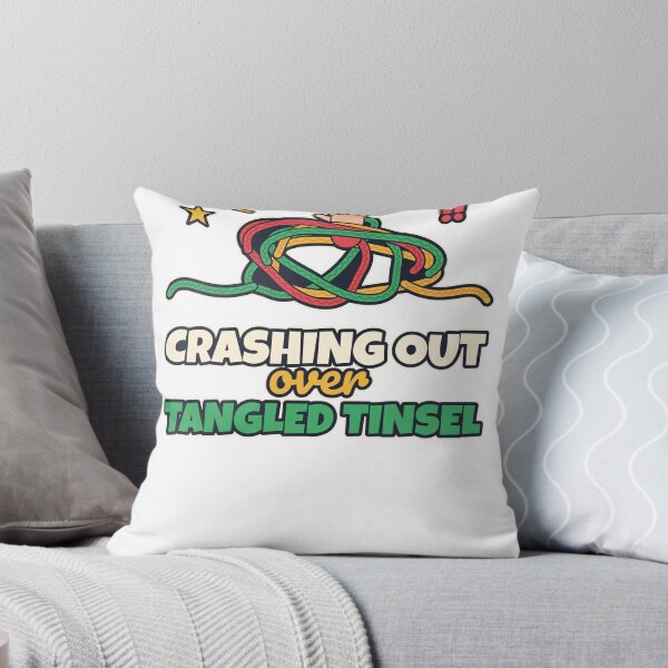Item preview, Crashing Out Over Tangled Tinsel designed and sold by maxwang0802.