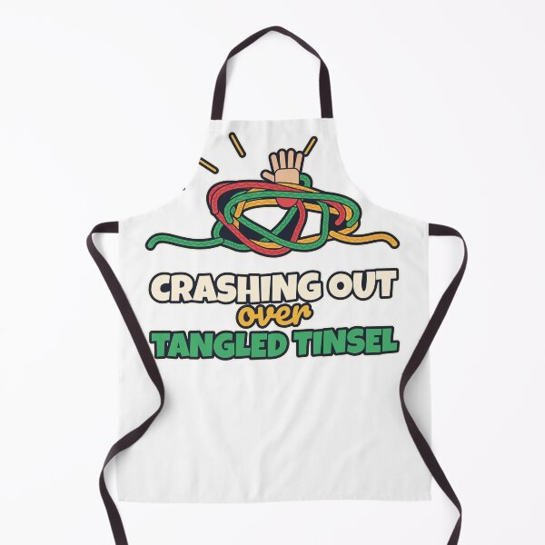 Item preview, Crashing Out Over Tangled Tinsel designed and sold by maxwang0802.