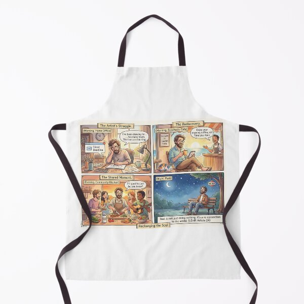 Item preview, The artist finds relaxation through time out and community. designed and sold by Mianku | Für das Leben.