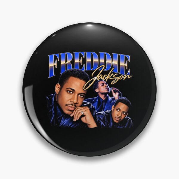Item preview, Freddie Jackson, Vintage R&B Soul Music Graphic designed and sold by baackpoundy.