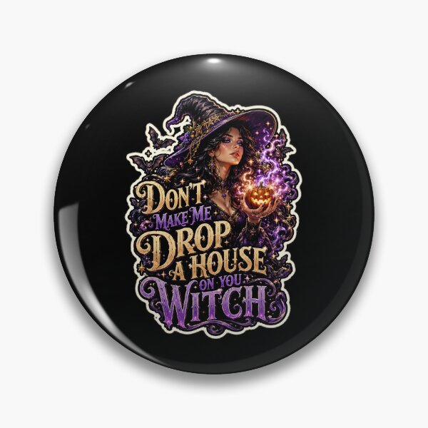 Item preview, Dont Make Me Drop A House On You Witch Fairytale designed and sold by BeardWave.